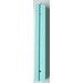 LEGO Aqua Column 2 x 2 x 12 with Vertical Grooves and Top Peg (47549)