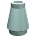 LEGO Aqua Cone 1 x 1 without Top Groove