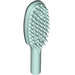 LEGO Aqua Hairbrush with Short Handle (10mm) (3852)