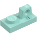 LEGO Aqua Hinge Plate 1 x 2 Locking with Single Finger On Top (30383 / 53922)