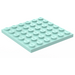 LEGO Aqua Platta 6 x 6 (3958)