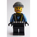 LEGO Aqua Raider with Gray Cap Minifigure