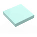 LEGO Aqua Tile 2 x 2 with Groove (3068)