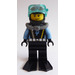 LEGO Aquabase Invasion Diver with Stubble Beard Minifigure