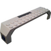LEGO Arche
 2 x 14 x 2.3 avec Metal Bande de roulement et EMT Star of Life (La gauche) Autocollant (30296)