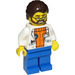 LEGO Arctic Scientist mit Glasses und Beard Minifigur