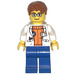 LEGO Arctisch Scientist met Bril Minifiguur