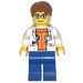 LEGO Arctic Scientist met Glasses minifiguur