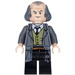 LEGO Argus Filch con Gris Chaqueta y Bald Parte superior Minifigura