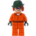 LEGO Arkham Riddler met Oranje Jumpsuit minifiguur