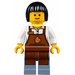 LEGO Assembly Quadrato Barista Minifigure