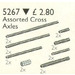 LEGO Assorted Cross Axles Set 5267