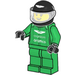 LEGO Aston Martin Race Chauffør - Kvinde Minifigur