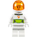 LEGO Astronaut in White Space Suit with Lime Green Belt Minifigure