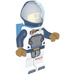 LEGO Astronaut mit Dark Blau Astronautenhelm und Jetpack Minifigur