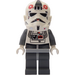 LEGO AT-AT Autista con Dark Stone Grigio Gambe e AT-AT Casco  Minifigure