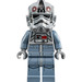 LEGO AT-AT Driver with Sand Blue Legs (Angry) Minifigure