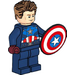 LEGO Avengers Advent Calendar 2023 76267-1 Undersæt Day 9 - Captain America