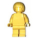 LEGO Awesome Geel monochrome Minifiguur