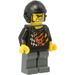 LEGO Backyard Blaster 1 (Bart Blaster) with Black Aviator Helmet Minifigure