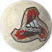 LEGO Ball mit Adidas Logo und Rot und Schwarz Muster (13067 / 42063)