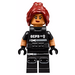 LEGO Barbara Gordon z GCPD Kamizelka Minifigurka