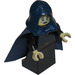 LEGO Barriss Offee mit Dark Blau Umhang und Kapuze mit Rock Minifigur