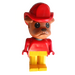 LEGO Barty Bulldog with Fire Helmet Fabuland Figure