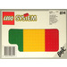 LEGO Baseplates, Green, Red and Yellow Set 814-1