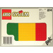 LEGO Baseplates, Green, Red and Yellow 814-1