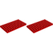 LEGO Baseplates, rouge 2301
