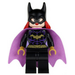 LEGO Batgirl with Black Suit and Cape Minifigure