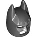 LEGO Batman Cowl Maske mit Grau Logo mit eckigen Ohren (10113 / 29209)