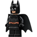 LEGO Batman med Sort Dragt og Kobber Bælte med Spongy Kap Minifigur