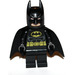 LEGO Batman med Svart Drakt og Gul Belte Minifigur (Oppdatert kappe)