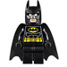 LEGO Batman con Nero Abito e Giallo Cintura con Cipiglio / Snarl Minifigure