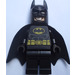 LEGO Batman with Black Suit and Yellow Belt with Grin / Scared Face Minifigure