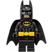 LEGO Batman with Black Suit and Yellow Utility Belt with Grin / Neutral Expression  Minifigure