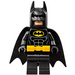 LEGO Batman met Zwart Pak en Geel Utility Riem met Stern / Open Mond Minifiguur