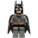LEGO Batman mit Dark Stone Grau Suit und Copper Gürtel Minifigur