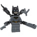 LEGO Batman jossa Dark Stone Harmaa Puku ja Gold Outline Vyö jossa Octo-Käsivarret Minihahmo