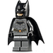 LEGO Batman mit Dark Stone Grau Anzug und Gold Outline Gürtel mit Stretchy Umhang Minifigur