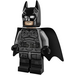 LEGO Batman med Dark Stone grå Kostym med Svart Boots Minifigur