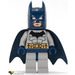 LEGO Batman met Grijs Pak en Gold Riem met Dark Blauw Heupen Minifiguur