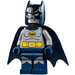 LEGO Batman jossa Harmaa Puku ja Keltainen Vyö jossa Dark Sininen Boots Minihahmo