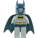 LEGO Batman med Grå Dragt og Gul Bælte med Dark Blå Hofter Minifigur