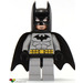 LEGO Batman met Medium Stone Grijs Suit en Zwart Masker minifiguur