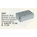 LEGO Battery Box Grey 4.5V for use with Basic set 816 5005