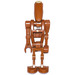 LEGO Battle Droid Commander (Mørk orange) Minifigur