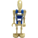 LEGO Battle Droid pilot, Bleu Torse avec Tan Print et Une Bras droit Figurine